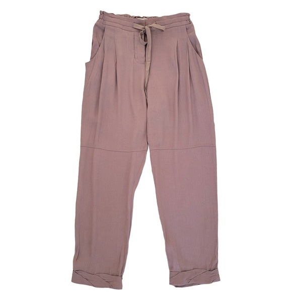 Aritzia Wilfred Marais trouser pant dusty rose pink XXS silk - Picture 13 of 15